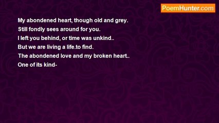 Shama Taimour Bukhari - Abondoned Heart