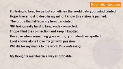 Jody Britoe - Trying to keep Focus