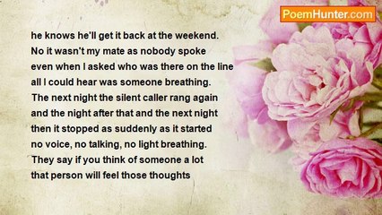 Kevin Halls - A silent phone call