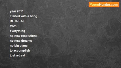 Khalid Hameed - RETREAT....