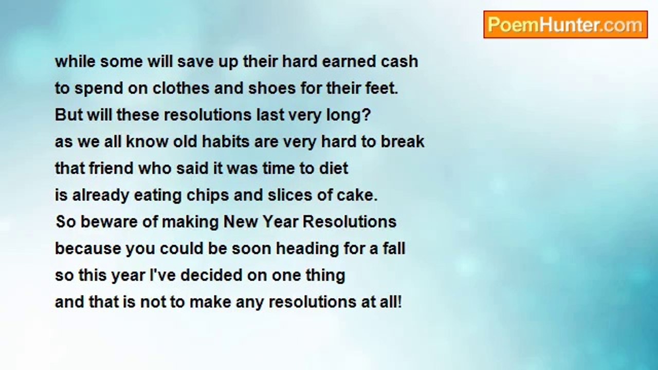 Kevin Halls - Resolutions