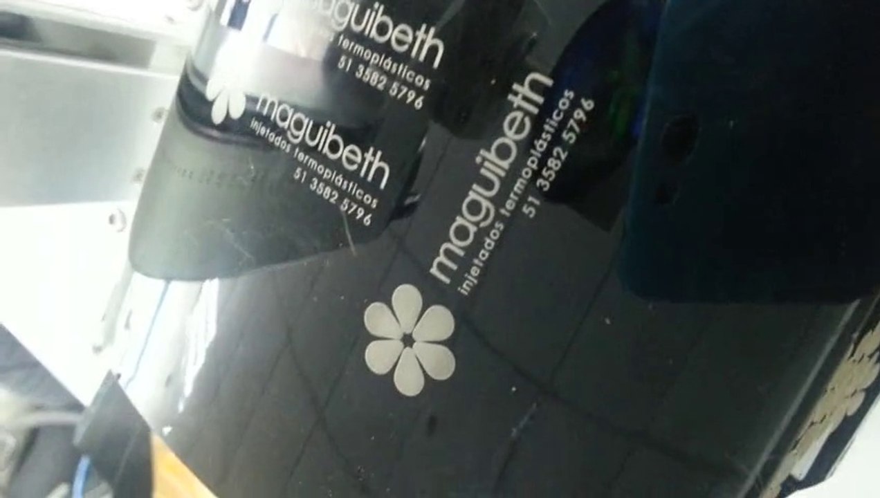 plastics marking, laser engraving machine
