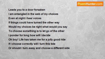 Anuj Tikku - choices