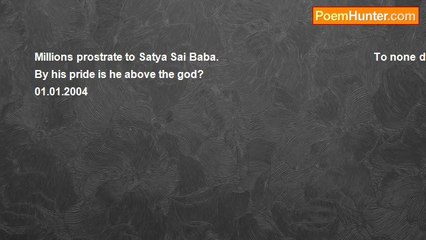 Rm.Shanmugam Chettiar. - Who is above God?