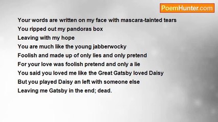 Raven Mcgovern - Words written with tainted tears