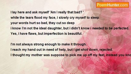 serena dalton - imperfection from the daughters point of view