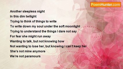 Andrew Carson - Sleepless night