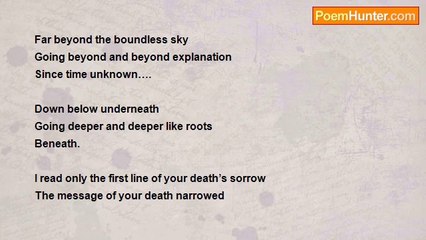 Ponniah Ganeshan - Sincerely a Drop of Tear