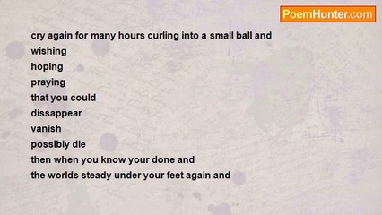 Anita Cross - Its ok to give in and cry