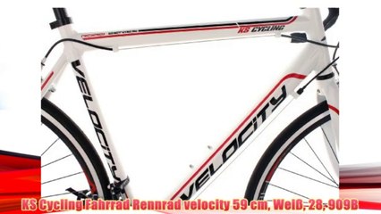 KS Cycling Fahrrad Rennrad velocity 59 cm whites 28 909B zum kaufen,"