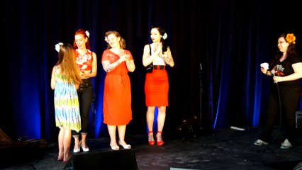 Finalistes concours Pin-Up Shake Rattle and Roll 2014