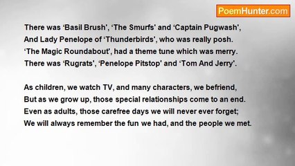 Angela Wybrow - TV Memories