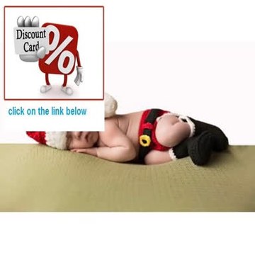 Best Deals Melondipity Santas Little Helper Christmas Baby Hat, Diaper Cover & Booties Set Review