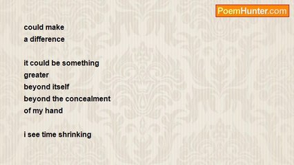 RIC S. BASTASA - when time shrinks...