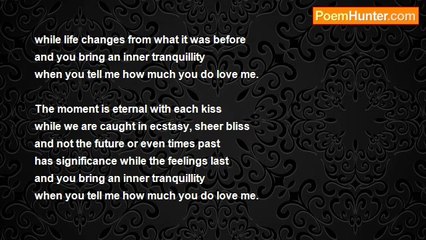 Gert Strydom - When You Tell Me How Much You Do Love Me