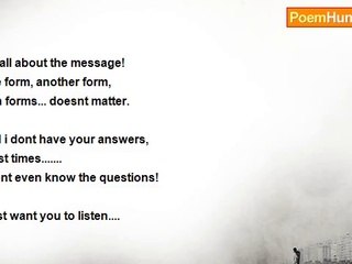 Eric Cockrell - Why Write?  (The Message)