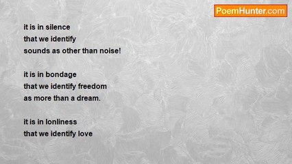 Eric Cockrell - We Identify...