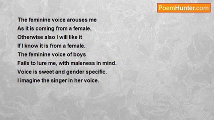 Rm.Shanmugam Chettiar. - Gender Adds To The Voice
