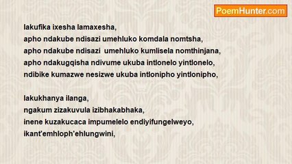 Anele ''The African Son'' kaPotelwa - Intlonipho