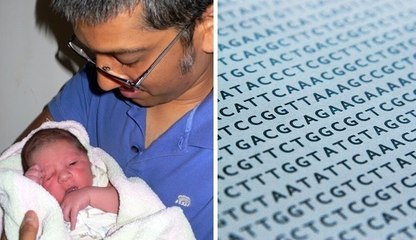 First Baby Born With Genome Already Completely Sequenced