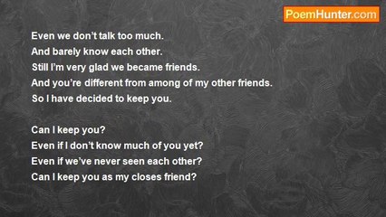 blue serene - Can I Keep You?