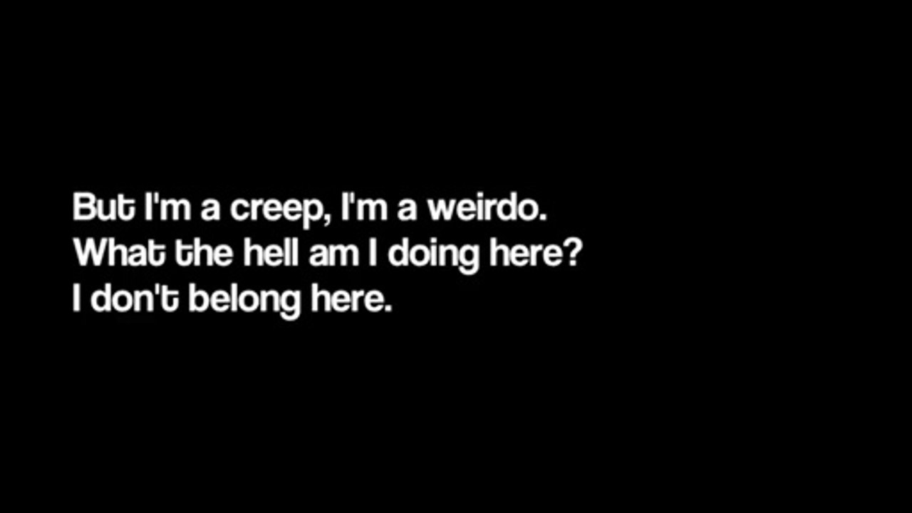 Creep - Radiohead (Lyrics) - video Dailymotion