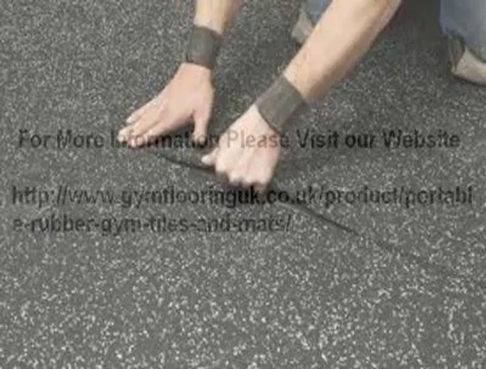 Portable Rubber Gym Tiles And Mats