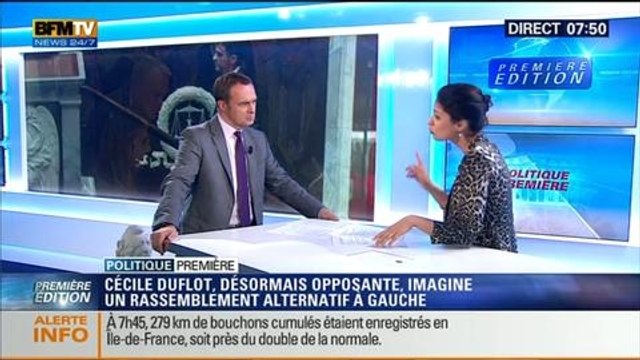 Politique Première: Cécile Duflot emploie des mots très forts contre le gouvernement et François Hollande - 17/06
