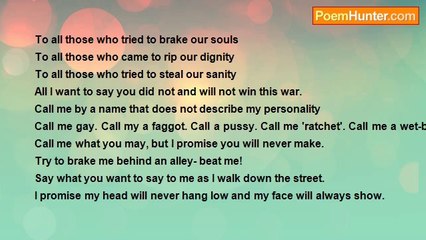 angelica arroyo - To All those