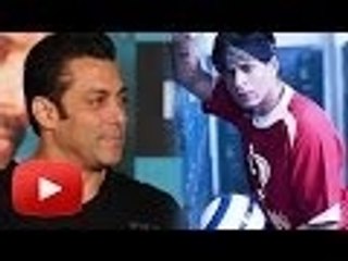 Is Salman Khan Taking DIG At Shahrukh Khan's FOOTBALL CRAZE ?