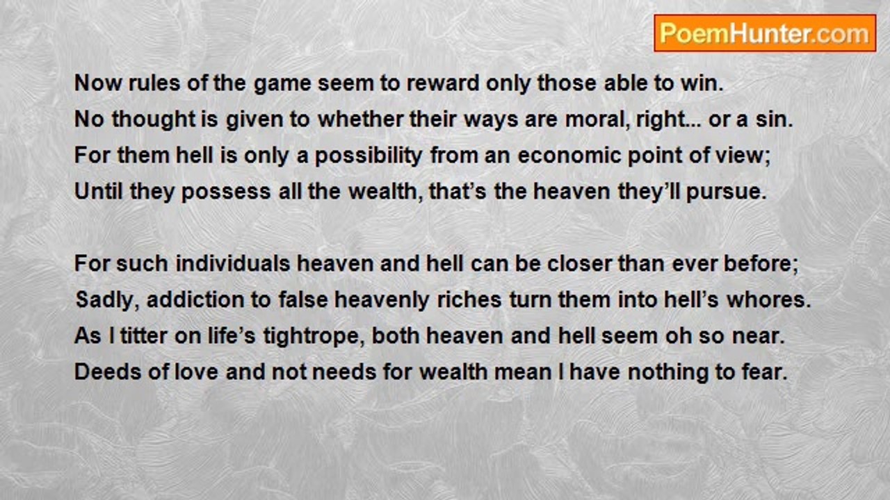Gregory Huyette - Heaven vs Hell