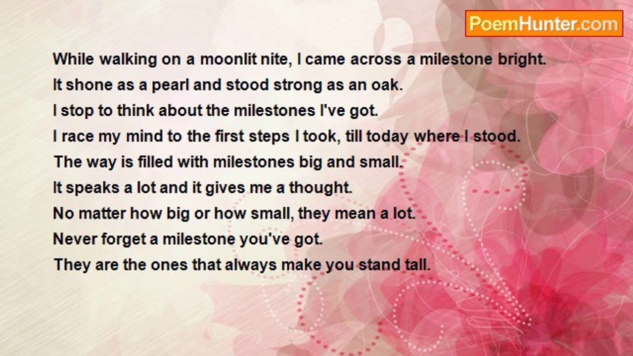 Blossom Mist - MileStone