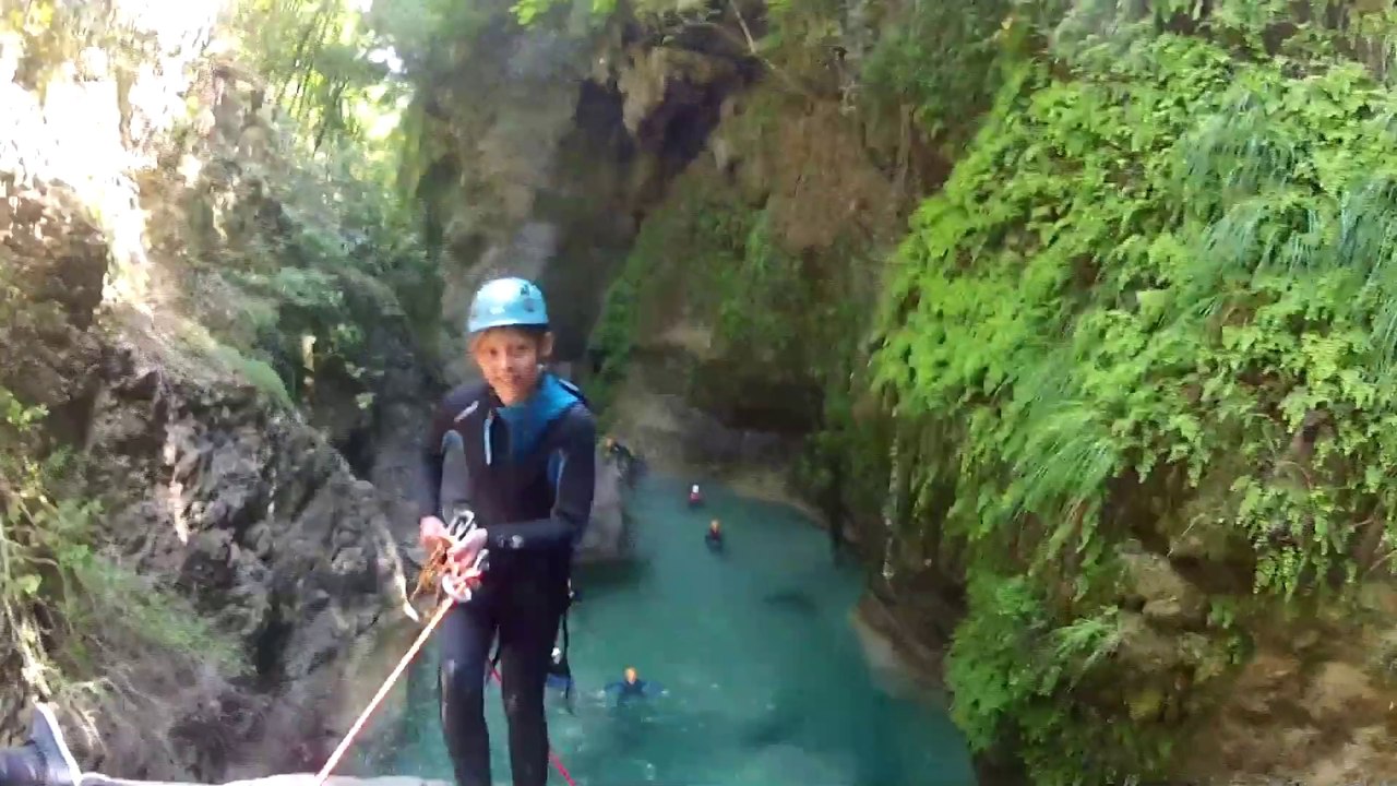 Canyoning Barbaira - Italie - Descente de canyon Nice Alpes Maritimes 06