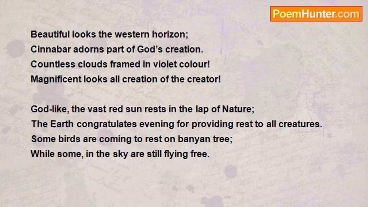 vavroovahana patra - Evening