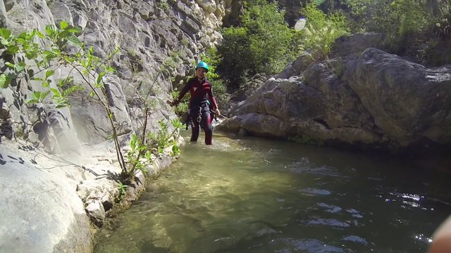 Canyoning Cramassouri - Vallée de la Tinée - Descente canyon Nice Alpes Maritimes 06