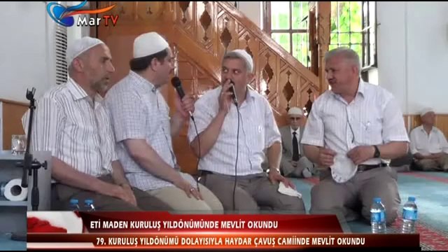 ETİ MADEN KURULUŞ YILDÖNÜMÜNDE MEVLİT OKUNDU