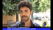 Andria | Giovani Democratici su biblioteca comunale