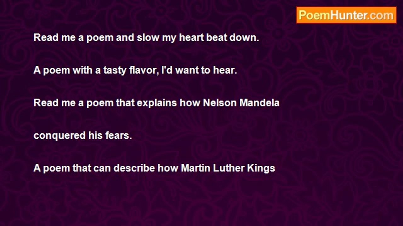 Marlene Rashidi - A Poem To Be Heard