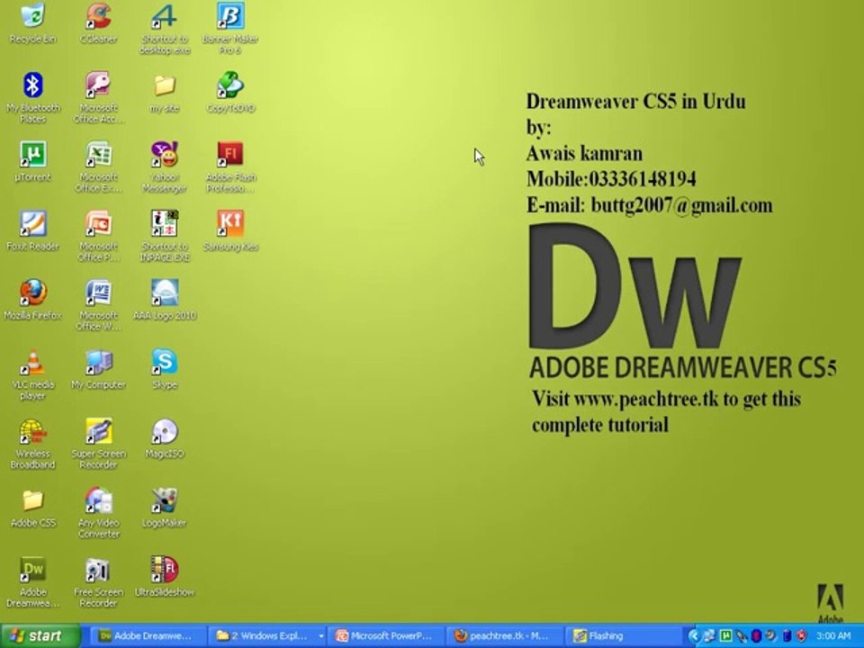 dreamweaver tutorial part 22