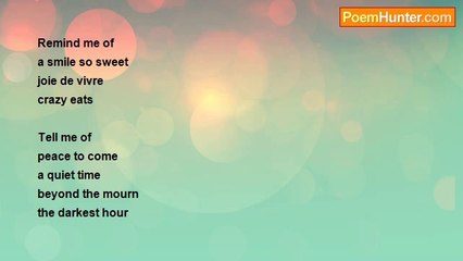 Victoria Stamps - Remind Me. Tell Me. (reprise)