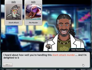 Criminal Case 1 case of Pacific Bay Shark Attack