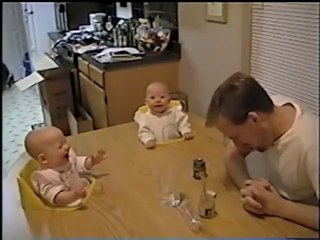 Kids Laughing on Father Act