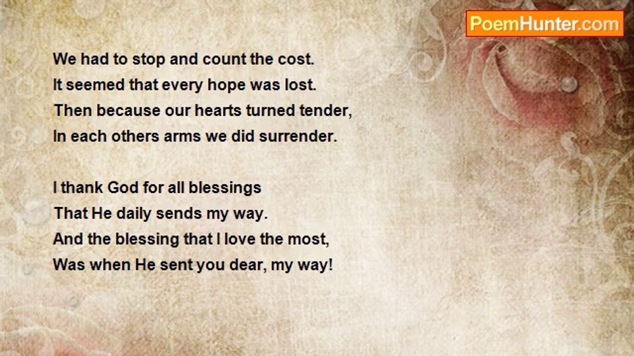 Robert Edgar Burns - We Give Thanks