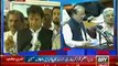 Imran Khan Addressing Outside Parliament on Operation against Taliban