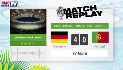 Allemagne - Portugal : Le Match Replay avec le son RMC Sport !