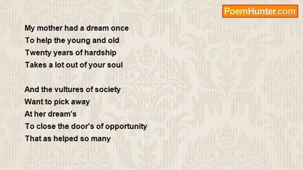 Kaila George - My Mother Had A Dream