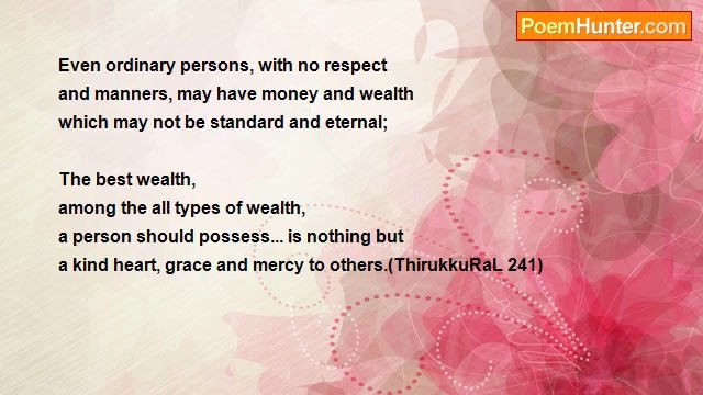 Dr.V.K. Kanniappan - The Best Wealth A Person Should Possess