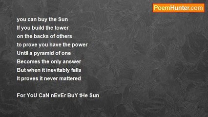 Kevin Patrick - You Can Never Buy The Sun