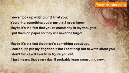 Samantha Mathews - Mr. Mystery