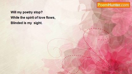 lonely Traveller - Will my poetry stop?